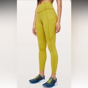 lululemon athletica High-Waist Chartreuse Performance Leggings